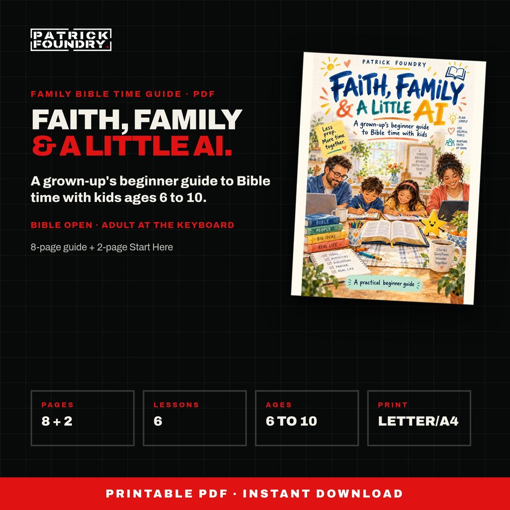 AI for Family Bible Time cover preview